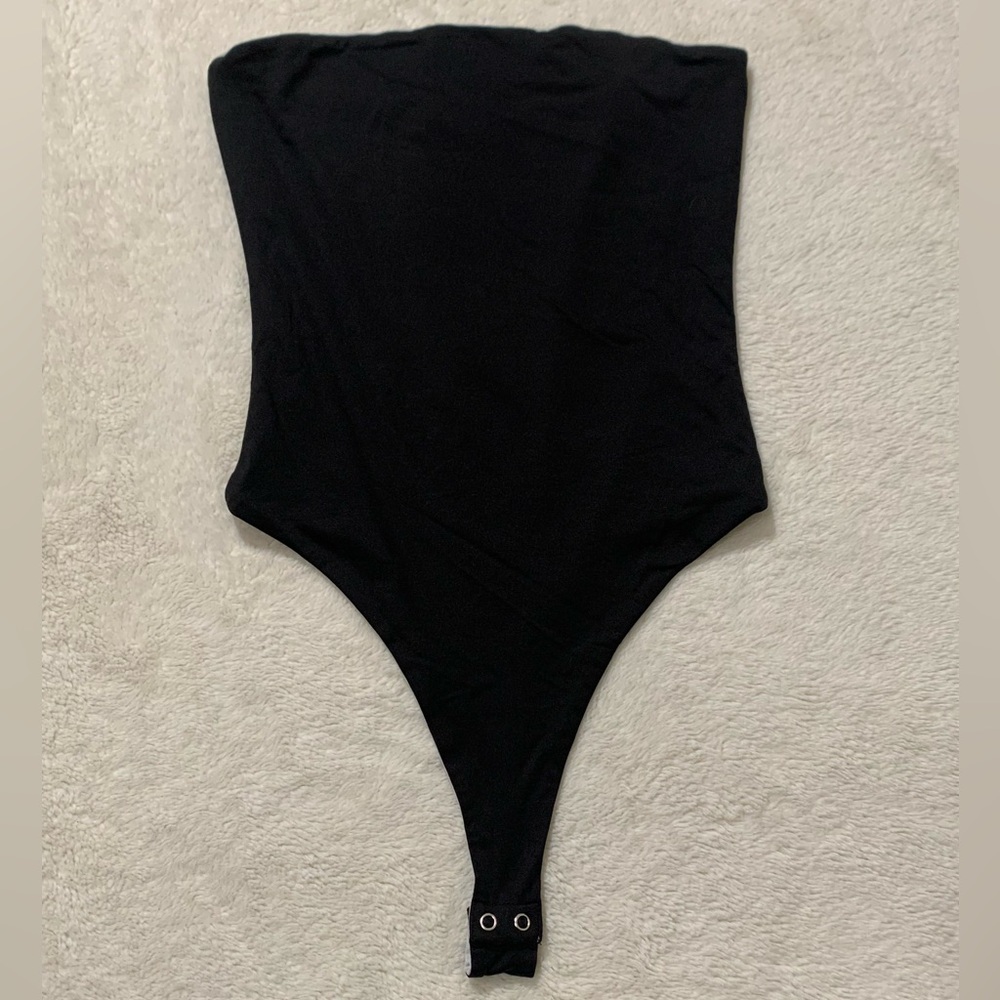 Womens reversible tube top bodysuit